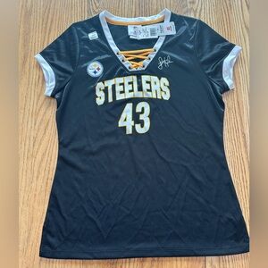 Pittsburgh Steelers #43 women’s fit jersey style shirt
